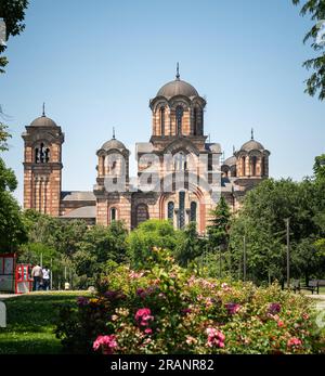 Belgrad, Serbia. 04th July, 2023. Numerous people walk through the ...