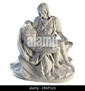 La Pietà- Michelangelo's First Roman Masterpiece, Italy Stock Photo