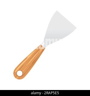 putty knife icon - vector illustration Stock Vector