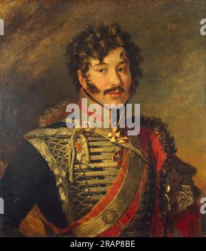 Sergey Nicolaevich Lanskoy, Russian General 1825 by George Dawe Stock Photo