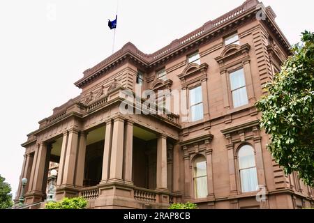 The Pacific-Union Club social club building founded in 1889 1000 California Street San Francisco California USA Stock Photo