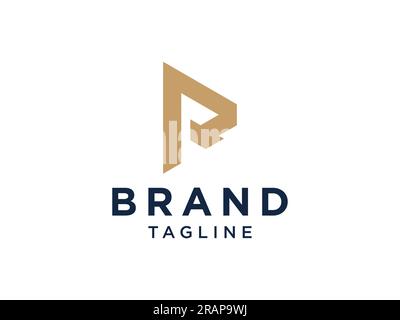 Initial Letter R Business Logo. Flat Vector Logo Design Template Element. Stock Vector