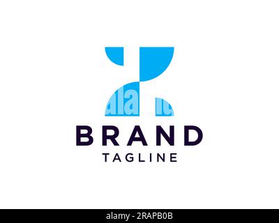 Abstract Initial Letter E and S Linked Logo. Geometric with Circular Wave Style isolated on White Background. Usable for Business and Technology Logo. Stock Vector