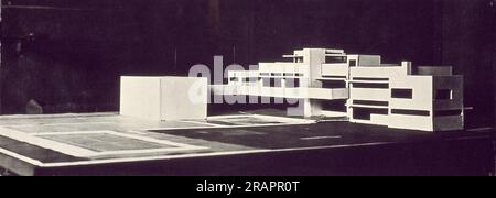 Model of mansion 1923; Germany by Theo van Doesburg Stock Photo - Alamy