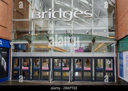 The Bridges - the main indoor shopping centre, or mall in the city of Sunderland, UK. Stock Photo