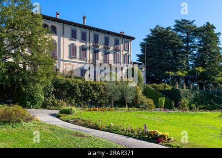 bertarelli villa, monte barro regional park, italy Stock Photo