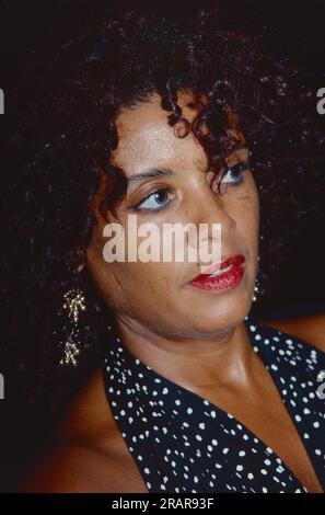 Actress and singer Diahnne Abbott, ex-wife of Robert De Niro and mother of Drena De Niro in New York City in September 1991.  Photo Credit: Henry McGee/MediaPunch Stock Photo