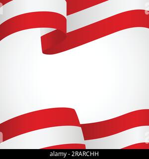 Decoration of Austria insignia on white Stock Vector