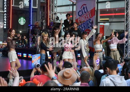 Twice Takes Over The TODAY Show Plaza For The Citi Concert Series