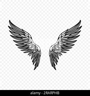 angel wings icon Stock Vector Image & Art - Alamy
