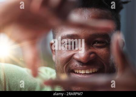 Pensive mixed race confident international company employee manager thinking of problem solution at office. Stock Photo