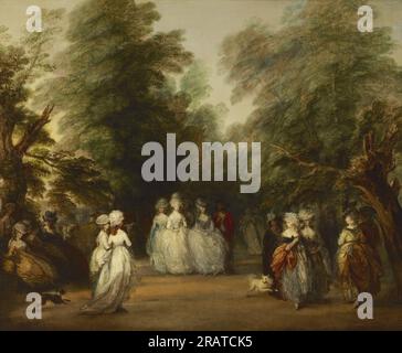 The Mall in St. James's Park 1783 by Thomas Gainsborough Stock Photo