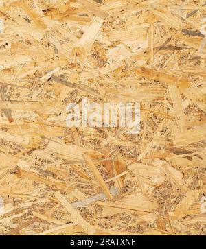 Building with Character: Exploring the Texture of OSB Panels Stock Photo