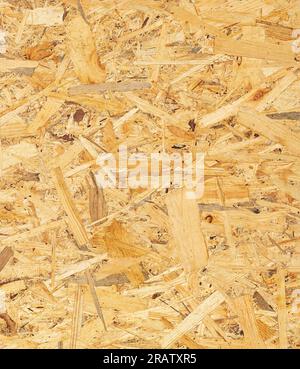 Form and Function: Embracing the Textural Appeal of OSB in Construction Stock Photo