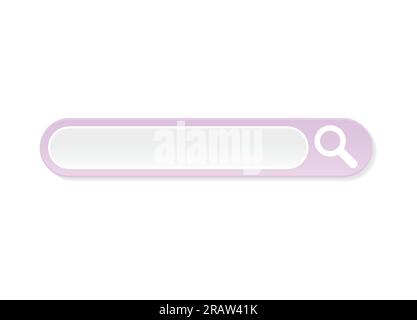 search browser bar- vector illustration Stock Vector
