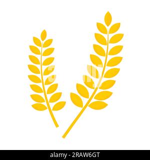 ears of wheat icon -vector illustration Stock Vector
