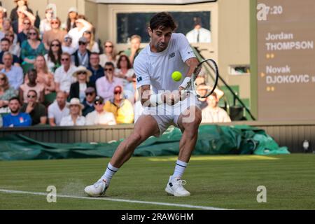 Londres, Inglaterra. 05th July, 2023. Jordan Thompson (AUS) during the 2023 Wimbledon Tournament held in London, England. Credit: Andre Chaco/FotoArena/Alamy Live News Stock Photo