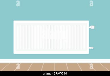 room heating radiator- vector illustration Stock Vector