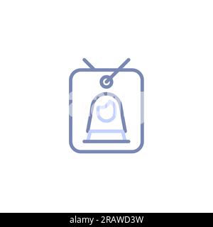 Creating a Professional Card ID Profile for Networking Stock Vector