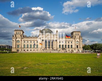 Reichstag Building, Berlin, Germany Stock Photo