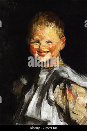 Laughing Child 1907 by Robert Henri Stock Photo