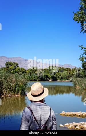 Floyd Lamb Park Tule Springs Rd Las Vegas Nevada USA Stock Photo