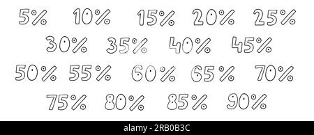 number 90 in outline Stock Vector Image & Art - Alamy