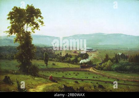 The Lackawanna Valley 1855 by George Inness Stock Photo