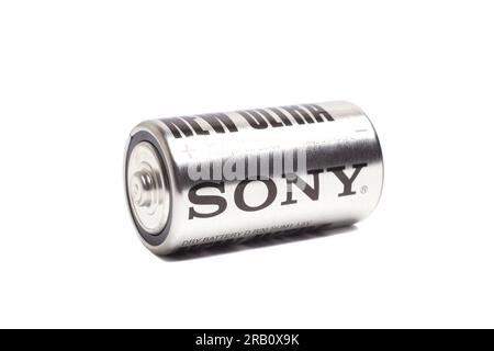 SONY new ultra D battery R20 Stock Photo - Alamy