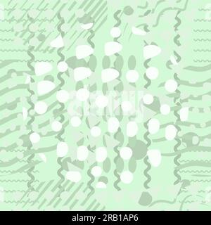 Abstract seamless pattern pistachio color Stock Vector