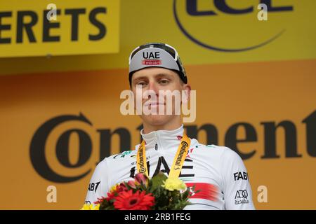 tadej pogacar slovenia uae team emirates Stock Photo