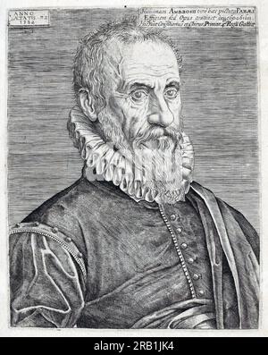 Ambroise Paré (1510 – 1590) French barber surgeon who served in that role for kings Stock Photo