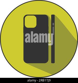 Phone case icon - flat electronic icons Stock Vector