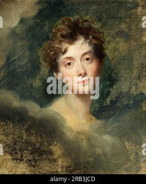 Lady Caroline Lamb 1827 by Thomas Lawrence Stock Photo