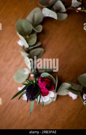 Fake Florals & Crowns  in San Diego Stock Photo