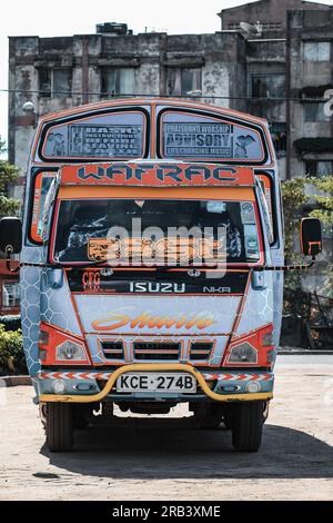 Matatu Culture Documentary Kenyan Antony Trivet Photography Stock Photo ...