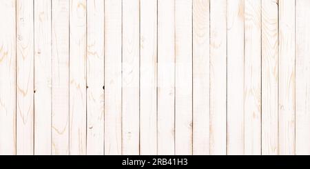 white wood texture, natural plank surface as background Stock Photo