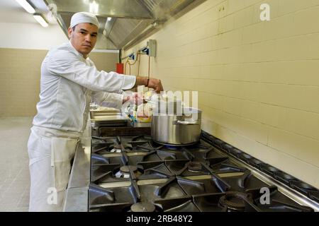 Hotel school in bollate penitentiary, italy Stock Photo