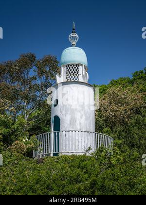 Lighthouse, Portmeirion, North Wales, UK Stock Photo