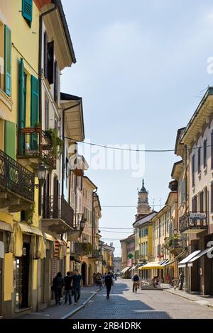 Italy, Lombardy, Crema, centre town Stock Photo