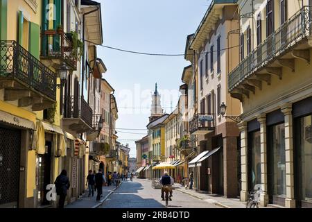 Italy, Lombardy, Crema, centre town Stock Photo