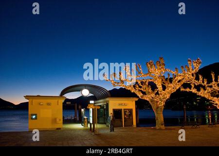 Switzerland, Canton Ticino, Ascona Stock Photo