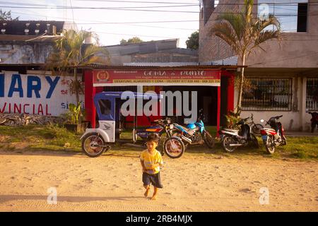 Tarapoto, Peru; 1st October 2022: Food market views in the city of Tarapoto in the Peruvian jungle. Stock Photo