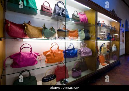 School of leather. Florence. Italy Stock Photo