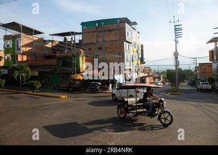 Tarapoto, Peru; 1st October 2022: Food market views in the city of Tarapoto in the Peruvian jungle. Stock Photo