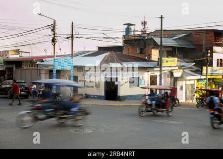 Tarapoto, Peru; 1st October 2022: Food market views in the city of Tarapoto in the Peruvian jungle. Stock Photo