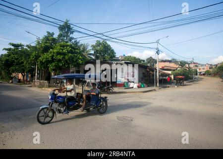 Tarapoto, Peru; 1st October 2022: Food market views in the city of Tarapoto in the Peruvian jungle. Stock Photo