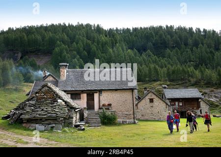Alpe devero. Piedmont. Italy Stock Photo
