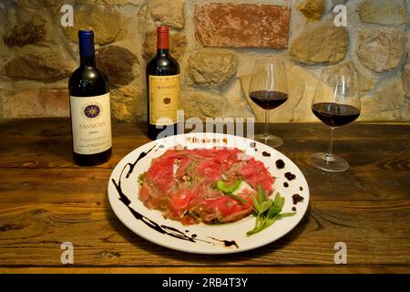 Carne salada Stock Photo