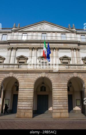 La scala theatre. Milan. Italy Stock Photo